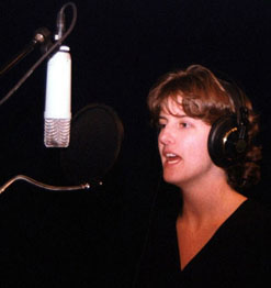 In the recording studio. Photo by Scott Twiford